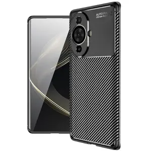 New Arrival Auto Focus Phone Case TPU Back Cover Carbon Fiber Case For Huawei Nova 11 Pro Nova 9 SE Mate50