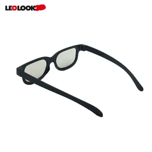 Vente en gros de lunettes universelles de cinéma 3D Lunettes polarisantes circulaires RealD pour le théâtre