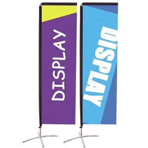 X Shape Banner Chữ Thập Cơ Sở Tùy Chỉnh Oriflamme Bãi Biển Cờ, In Quảng Cáo Kawa Bãi Biển Bay Cờ Biểu Ngữ Cấu Trúc Đứng - Product Image 4