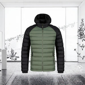 Uniforme de Béisbol Personalizado para Hombre, Tallas Grandes, Otoño, Grueso, Acolchado, de Algodón, con Capucha, Cierre de Botón, Casual, ODM - Product Image 3