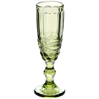 Verre à vin rétro européen Aeofa, gobelet à pied épais, verrerie épaisse, verre à champagne couleur naturelle, ne se décolore jamais, gobelet à eau