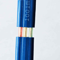 Kupferleiter PVC-isoliertes Flachparallel-Kabel für Tauchpumpen, Wasserbrunnen und Bohrlochpumpen