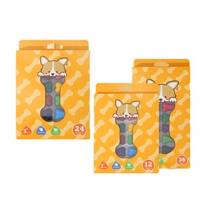 Set di 12 Pastelli a <span class=keywords><strong>Cera</strong></span> Lavabili di Alta Qualità, Colori Non Tossici per <span class=keywords><strong>Disegno</strong></span> Morbido, Regalo per Bambini - Product Image 4