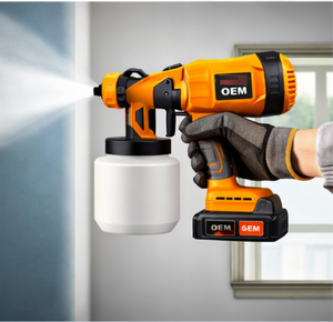 <span class=keywords><strong>Pistolet</strong></span> pulvérisateur sans fil 20V JimBon Factory Wholesale, pulvérisateur de peinture 1000ml, batterie lithium, <span class=keywords><strong>pistolet</strong></span> de peinture sans fil - Product Image 5