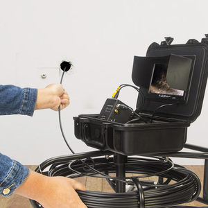 Cámara de inspección de tuberías de drenaje de alcantarillado inalámbrica de vídeo Industrial HD 30M Cámara Wifi de drenaje de alcantarillado de diámetro pequeño - Product Image 1