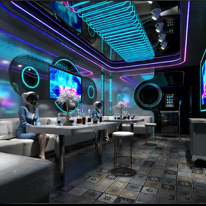 تصاميم معدنية معيارية مخصصة من الفولاذ المقاوم للصدأ لديكورات الحفلات والمقاهي وغرف الألعاب الإلكترونية وتجهيزات الغرف - Product Image 2