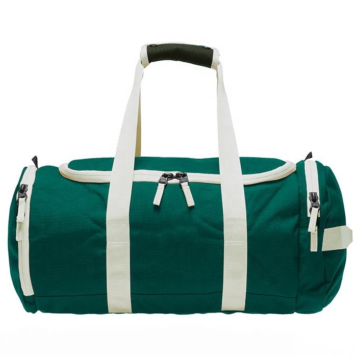 Canvas Round Sports Bag Customized Round Canvas Duffle Bag Heavy