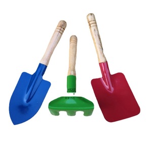Children's Beach Shovel 3-Piece <b>Set</b> Iron Shovel <b>Gardening</b> <b>Tools</b> Sand Play Toys - Product Image 5