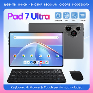 Pad7 Ultra Global Tablet Computer 11 pulgadas 16GB RAM 16GB Memoria MTK Procesador Compatible con tarjeta <span class=keywords><strong>dual</strong></span> 5G Nuevo 11 pulgadas 16GB RAM 16GB Nuevo - Product Image 4