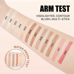 Stick de contouring pour retouche de maquillage Hellkiss, transfrontalier, correcteur naturel, imperméable, résistant à la transpiration, blush, stick illuminateur, unisexe - Product Image 4