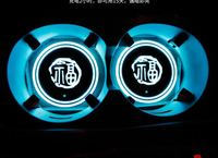 Le nouveau style se vend bien, sous-verre LED acrylique de haute qualité, sous-verre de voiture, accessoires de Bar, accessoires de voiture