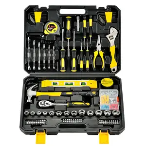 Hardware tool set combination set household manual woodworking tool box power tool gift repair wholesale