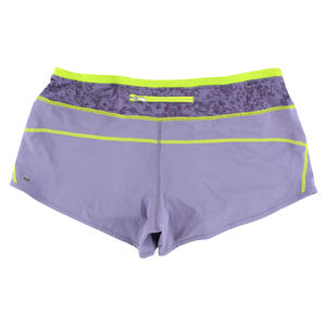 Shorts de course pour femmes Smartwool Phd, violet, taille XL, couleur : violet/vert |   100% authentique - Product Image 3