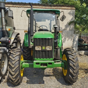 75HP Agricultural Machinery John a Deer Used Tractor with Cab 4WD John a <strong>Deere</strong> 5-754 75hp Second Hand Tractor - Product Image 2