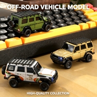 YT 1:43 Mini RC Auto 4x4 Desktop-Simulations-Kletterfahrzeug Elektrisches Plastik-Hobby-Modell Geländewagen für Kinder