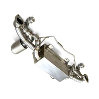 Silenciador Catback Valvetronic de Acero Inoxidable T304 para Porsche 718 GT4, Escape GTS 4.0L 2019-2023, Mejora de Rendimiento para Autos de Carreras
