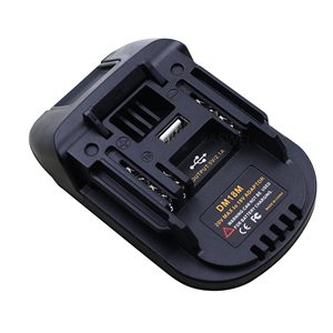 Nouvel <span class=keywords><strong>adaptateur</strong></span> de batterie USB <span class=keywords><strong>20V</strong></span> pour <span class=keywords><strong>Dewalt</strong></span> DCB200 DCB200 DCB205 M18 convertir en <span class=keywords><strong>18V</strong></span> BL1830 BL1840 BL1850 - Product Image 1