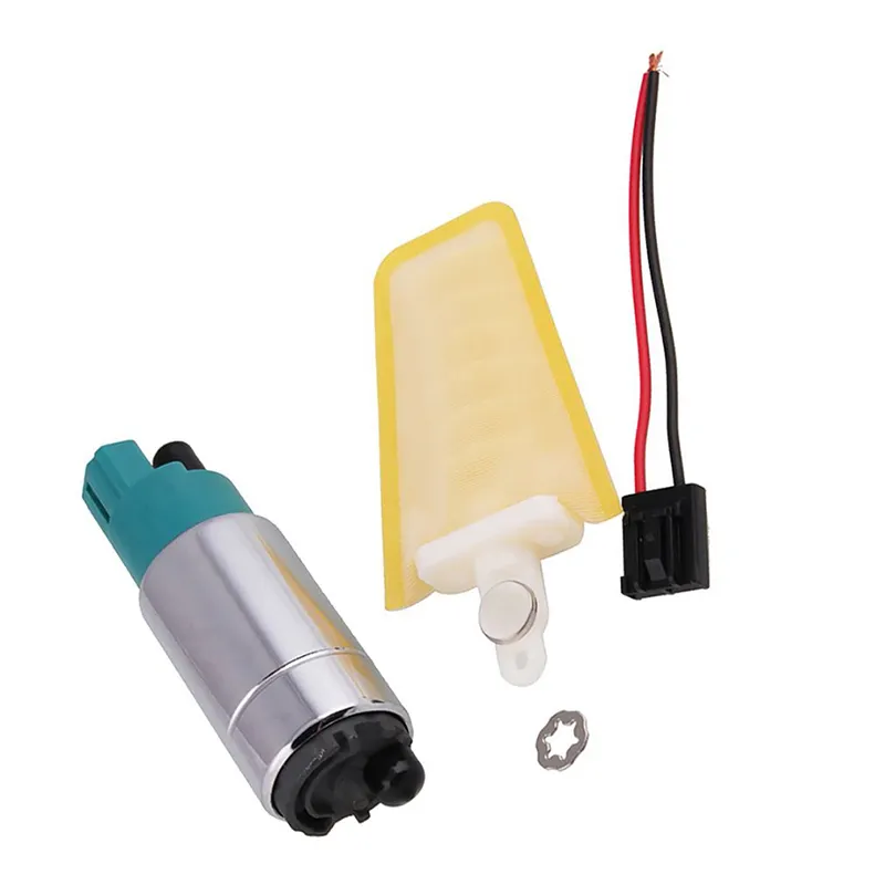 Bomba de combustible eléctrica Universal para coche, Kit de repuesto de gasolina, diésel, aceite y agua, 12V, 300LPH, E2068