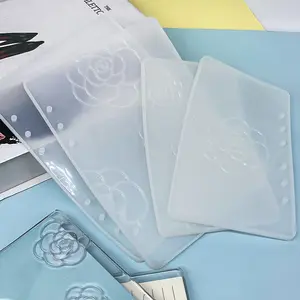 Camellia high mirror notebook silica gel mold AB surface jewelry abrasive for DIY handmade