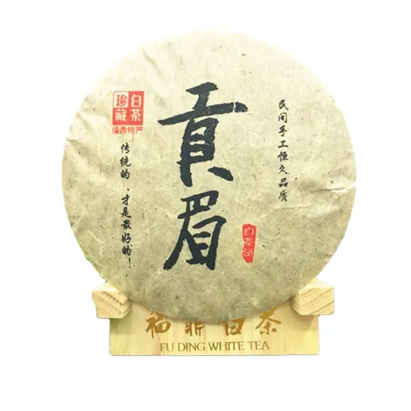 פודינג גונגמיי תה עוגה לבנה טבעי סיטונאי 17 שנים גבוה הרים שמש תה לבן 350 גרם