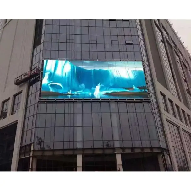Karayolu/sokak reklam 7000nits yüksek parlaklık Nationstar SMD P5 P6 P8 P10 açık led video duvar komple sistem