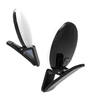 Lampe d'Appoint LED Rechargeable pour Visioconférence, Anneau Lumineux Selfie Portable Mini pour Téléphone