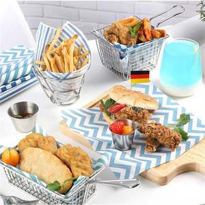 Papel de Envolver para Alimentos con Logotipo Personalizado Reciclable, Papel de Pergamino de Grado Alimenticio para Hamburguesas, Papel Impreso para Sándwiches, Papel Antigrasa para Alimentos - Product Image 2