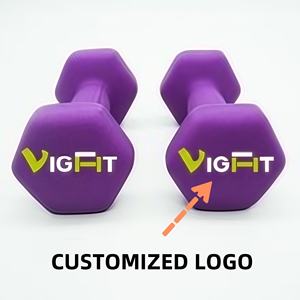 Multi-Color 6 KG Neoprene Coated Hex <strong>Dumbbell</strong> <strong>Set</strong> for Power Lifting Training Gym Weightlifting Essentials for Body Building - Product Image 4