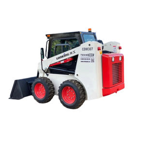 Advanced LONKING CDM307 Compact Skid Steer Loader Maquinaria de movimiento de tierras de grado profesional Precio de valor - Product Image 1