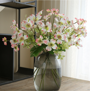 Arbre de camphrier à branches courtes simulé, décoration florale créative pour la maison, la table à manger, arrangement floral, décoration de mariage, fleur en soie - Product Image 2