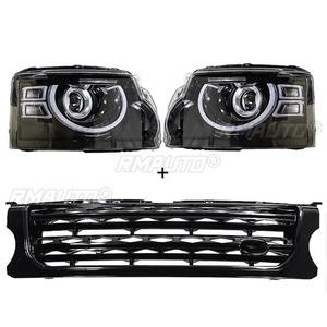 Parrilla Delantera para Auto, Rejilla para Parachoques, Faro Dinámico, Kit de Carrocería para Land Rover Defender Discovery 4 2010-2016, Accesorios para Auto - Product Image 3