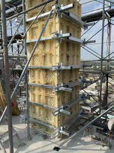 Système de coffrage modulaire en ABS pour piliers en béton, réglable et réutilisable, pour la construction de colonnes carrées/rondes - Modèle 2026 - Product Image 1