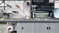 Golden Laser-Máquina de troquelado láser para cinta reflectante con reconocimiento de código de barras