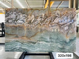Prezzo della lastra di <span class=keywords><strong>pietra</strong></span> di granito verde multicolore Surf <span class=keywords><strong>naturale</strong></span> di lusso - Product Image 6