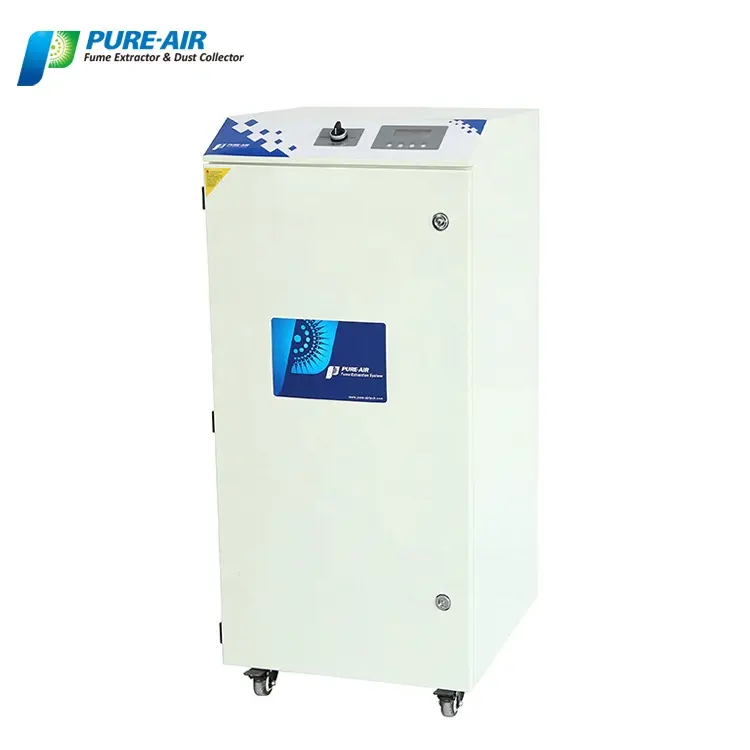 Pure-Air PA-700FS-IQ เครื่องสกัดควันด้วยเลเซอร์พร้อมตัวกรองหลักสำหรับการตัดด้วยเลเซอร์อะคริลิค