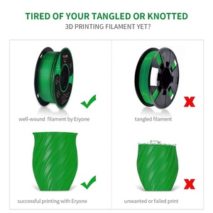 ERYONE <span class=keywords><strong>Filament</strong></span> PLA 1.75Mm In <span class=keywords><strong>3D</strong></span> <span class=keywords><strong>Filament</strong></span> PLA Cho Máy In <span class=keywords><strong>3D</strong></span> FDM OEM 1Kg 1 Spool Thường Xuyên CuộN PLA <span class=keywords><strong>3D</strong></span> <span class=keywords><strong>Pen</strong></span> <span class=keywords><strong>Filament</strong></span> Màu Xanh Lá Cây - Product Image 3
