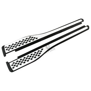 Marchepieds latéraux pour Honda CR-V 2012-2016, motif diamant, installation sans perçage, style fixe, marchepieds extérieurs - Product Image 4