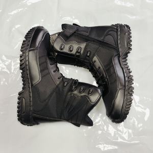 Bottes AL personnalisées de Malaisie, bottes de <span class=keywords><strong>camping</strong></span> en plein air, bottes de chasse, bottes de combat légères, bottes d'entraînement noires respirantes - Product Image 6