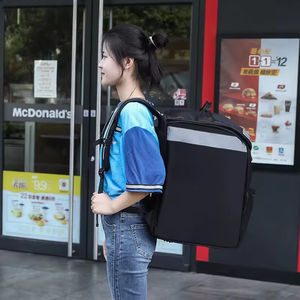 Mochila Térmica Aislante Extragrande de 35L para Reparto de <span class=keywords><strong>Comida</strong></span>, Bolsa Impermeable para Llevar, Picnic, Camping, Exteriores, Mantiene el Frío por 24 Horas - Product Image 5