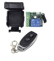 Interrupteur de télécommande sans fil 433 MHz DC12V 10A 1 canal pour moteur à tige télescopique et éclairage