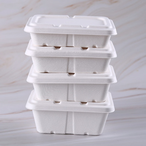 Venta caliente desechables biodegradables de caña de azúcar de ensalada tazones - Product Image 5