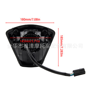 Luz Delantera LED para Motocicleta Zuqing de 35W para Vehículos Todoterreno con Modelos Ex Ec 300 350F 400F - Product Image 2
