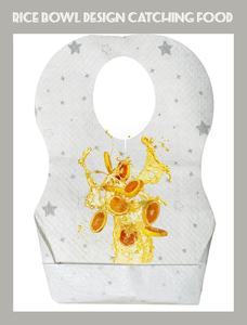 ผ้ากันเปื้อนแบบใช้แล้วทิ้ง,อุปกรณ์ผ้าไม่ถักไม่ทอสำหรับเด็กหัดเดินกันน้ำได้2022 - Product Image 3