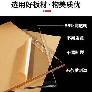 Plaques acryliques Shengzhong haute transparence, panneaux publicitaires personnalisés, gravure CNC. - Product Image 4