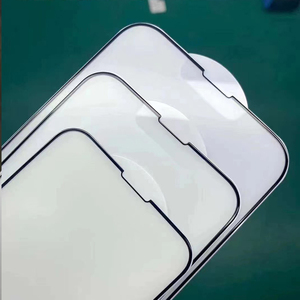 Protector de pantalla de impresión de seda mate antihuellas dactilares juego Frost vidrio templado <span class=keywords><strong>para</strong></span> <span class=keywords><strong>iPhone</strong></span> 15 14 13 Pro Max AG Protector de pantalla - Product Image 4