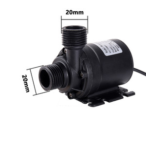 Mini Bomba de Agua Ultra Silenciosa DC 12V/24V Bomba Sumergible con Motor sin Escobillas para Jardín, <span class=keywords><strong>Estanque</strong></span>, Fuente, Acuario y Pecera - Product Image 3
