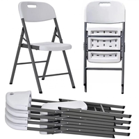 Chaise pliante d'extérieur robuste contemporaine en plastique pour stade et pique-nique, avec pieds en métal, pour appartement, impression UV, vente en gros