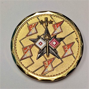 Métal 3D personnalisé placage doré gravé en relief 3D emblème fantastique pièces de défi personnalisées pour souvenir - Product Image 3