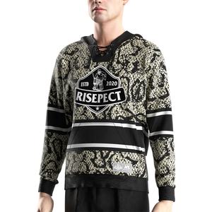 Sudadera con Capucha y Sudadera Deportiva de Hockey sobre Hielo Transpirable con Estampado de Moda para Equipos de Entrenamiento, Hechas a Medida en EE. UU., 100% Poliéster - Product Image 5