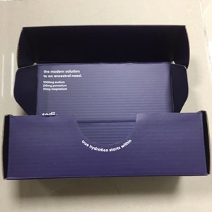 批发定制徽标印刷化妆品包装口红唇彩纸盒带哑光层压海绵内衬适用于相框 - Product Image 6